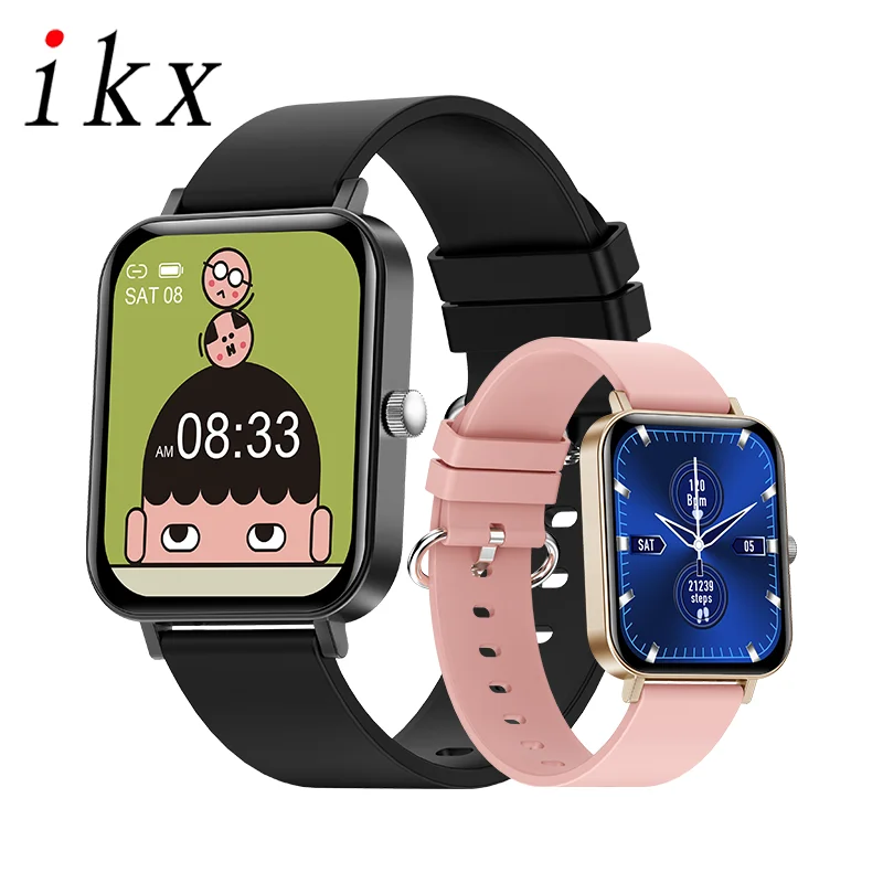 

iKX 2021 Smart Watch CF82 Men Women Full Touch Fitness Tracker IP67 Diy Sport WatchGTS2 2e Smartwatch for Xiaomi Android IOS