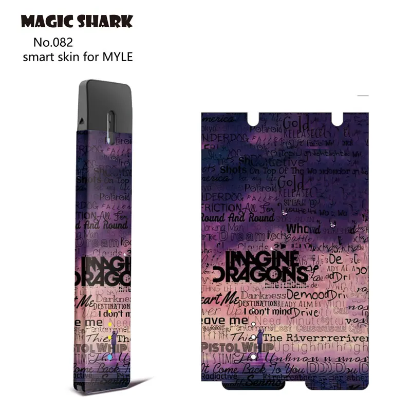 Magic Shark Fashion Devil Balloon Flower пленка для губ чехол вейпа наклейка Myle Vape 079-100 | Мобильные