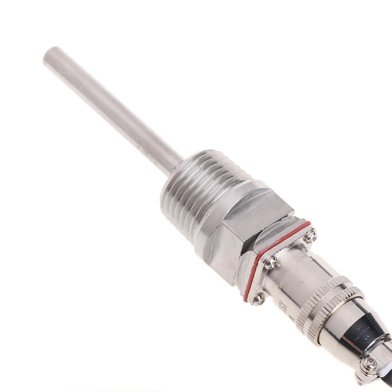 

RTD Pt100 Temperature Sensor Probe L 5cm 1/2\" NPT Thread w/ Detachable Connector Drop shipping