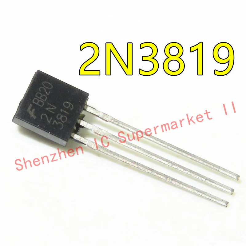 От 2N3819 до-92 FET SCR новый оригинальный JEET VHF/усилитель УВЧ n-канальное обеднение |
