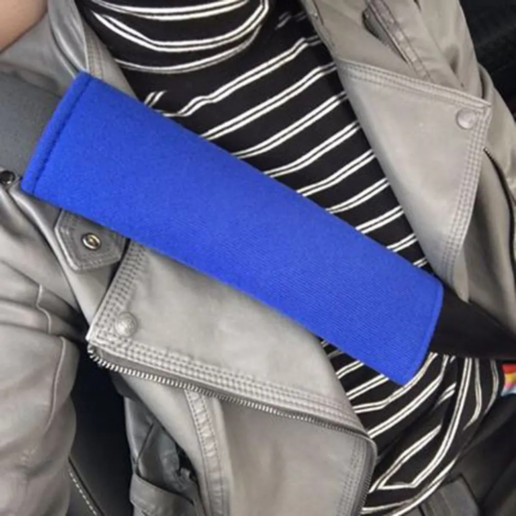 1 пара Авто Накладка для ремня безопасности автомобиля сиденье Наплечная Подушка