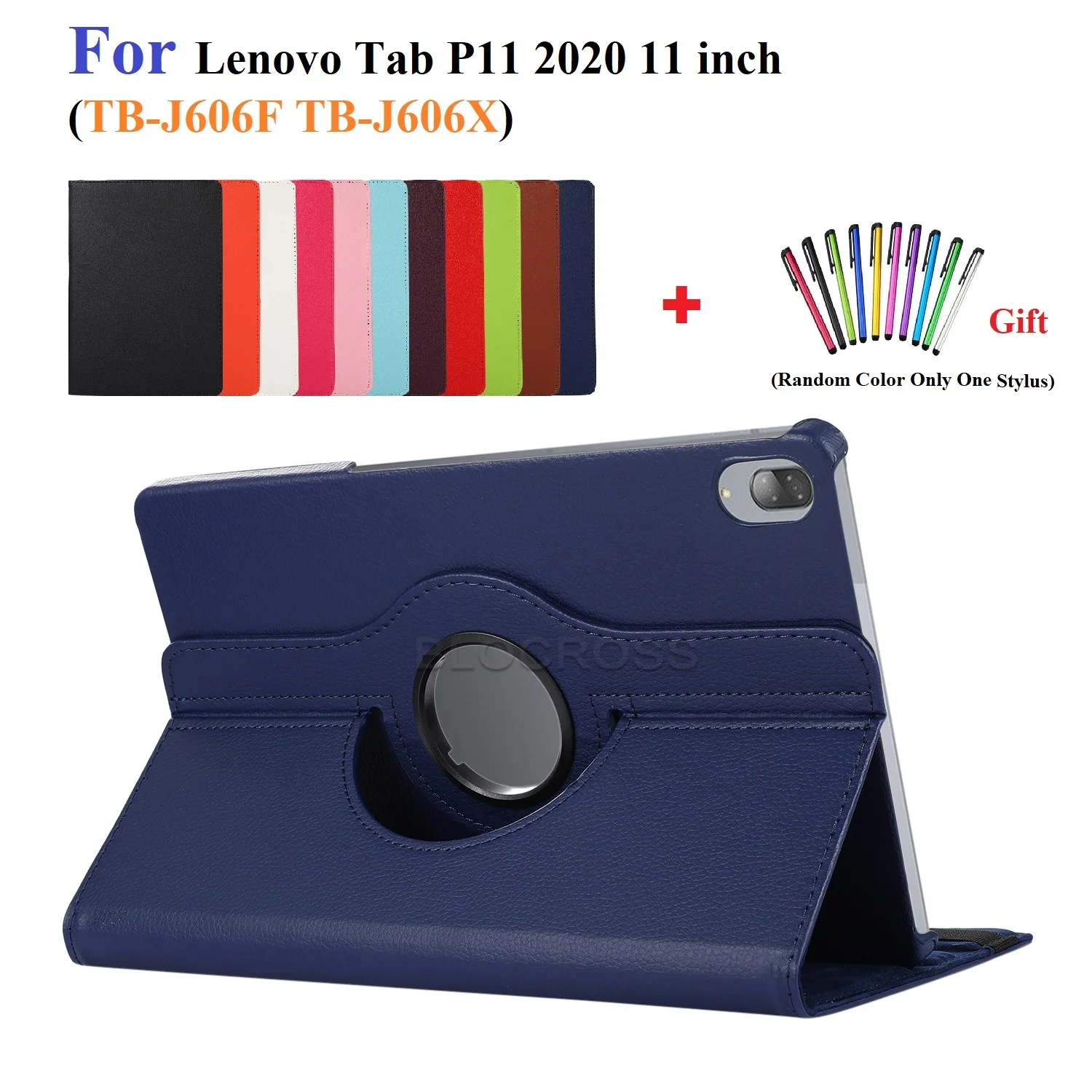 

Cover for Lenovo Tab P11 Tab P11 P11 Pro Tablet TB J606N J606F J606 TB-J706F Case Coque PC Shell Multi-Angle Viewing Stand Funda