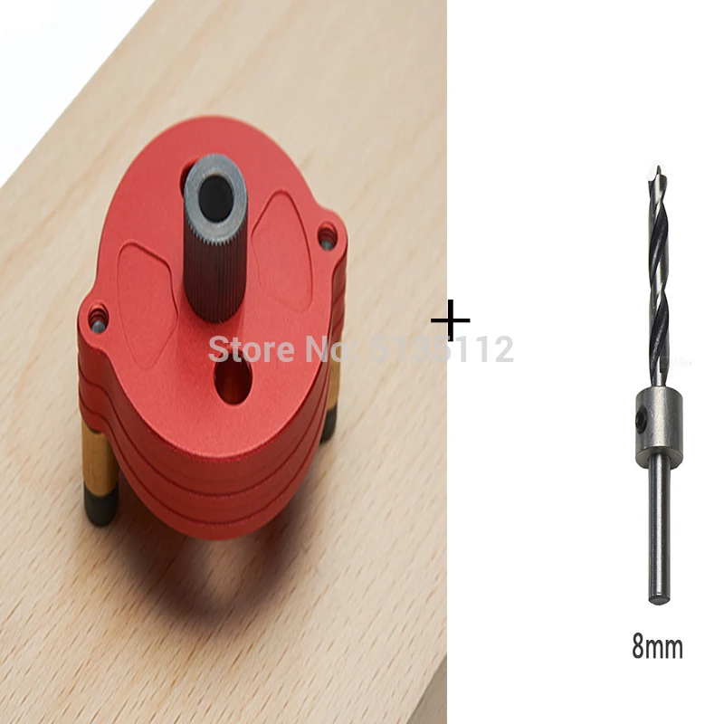 8 мм вертикальное отверстие джиг деревянный дюбель сверлильный направляющая