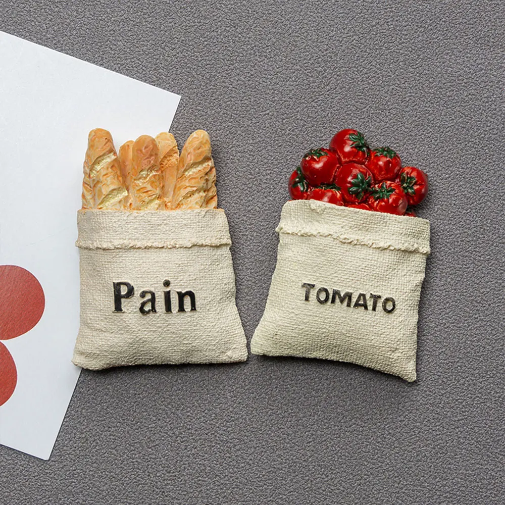 3D стерео смола творческое Искусство фотоконусное питание домашний декор магнит