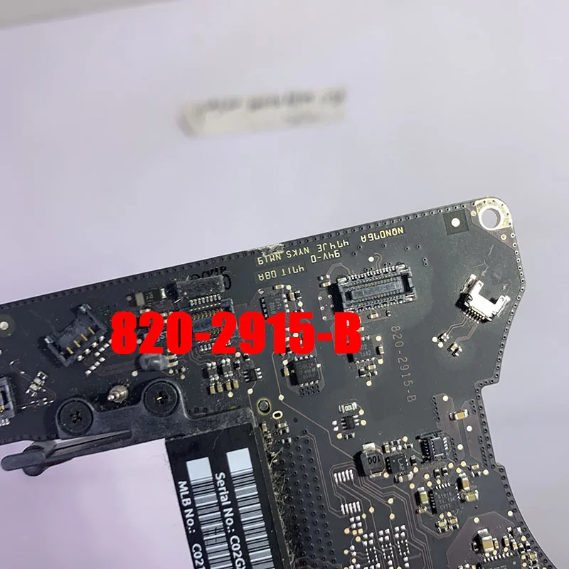 A1286 материнская плата 2011 Pro15 дюймов i7 2760QM 820 2915 B SR02R для Macbook 2.4G HD6770M1GB 216
