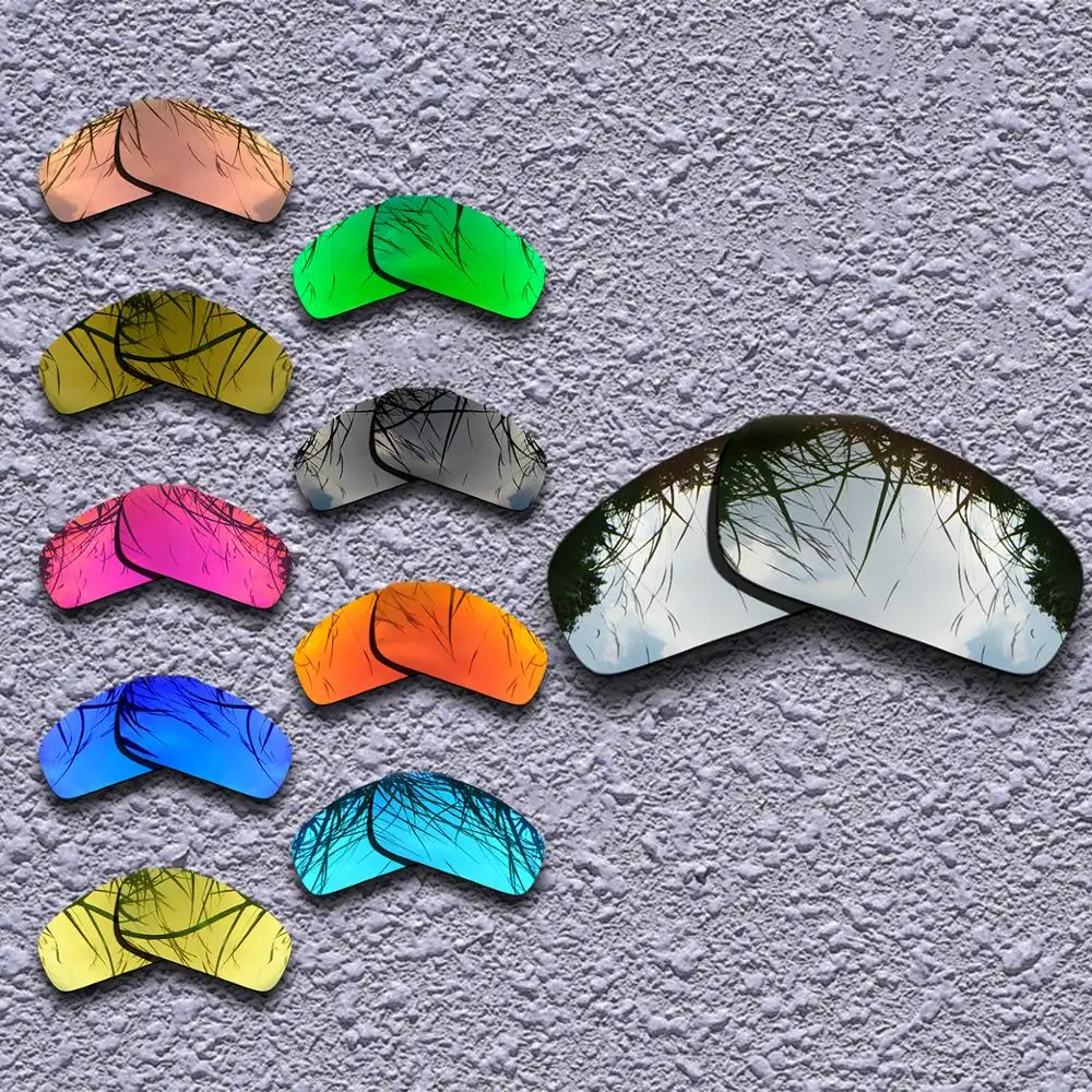 2 пары поляризованных сменных линз для солнцезащитных очков Oakley Monster Pup несколько