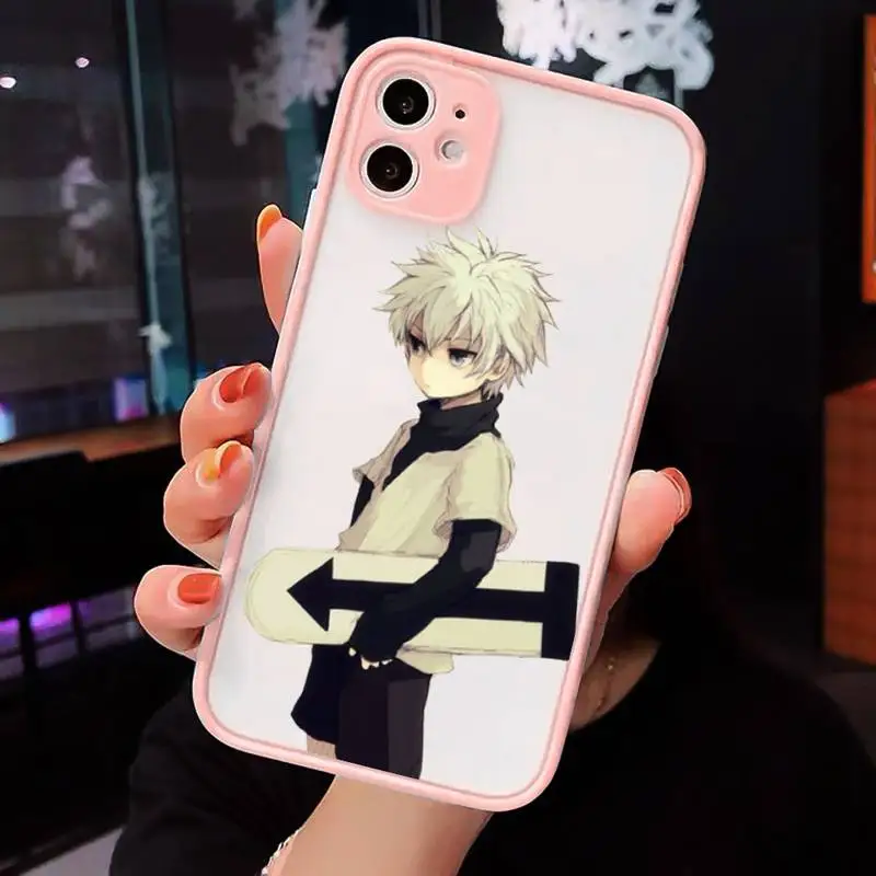 

Hunter X Hunter Killua Zaoldyeck Phone Cases matte transparent For iphone 7 8 11 12 plus mini x xs xr pro max cover