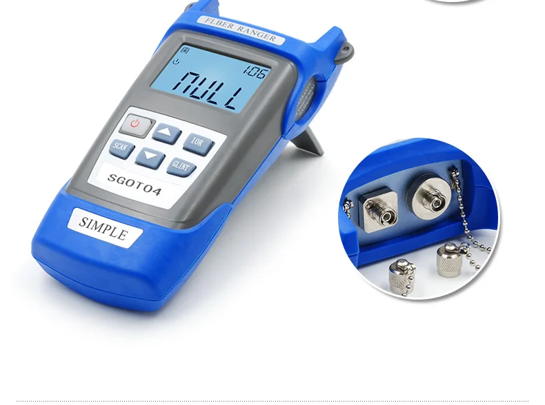 Портативный Простой OTDR 60 км оптического волокна Ranger 1310/1550nm SM Мини кабеля локатор