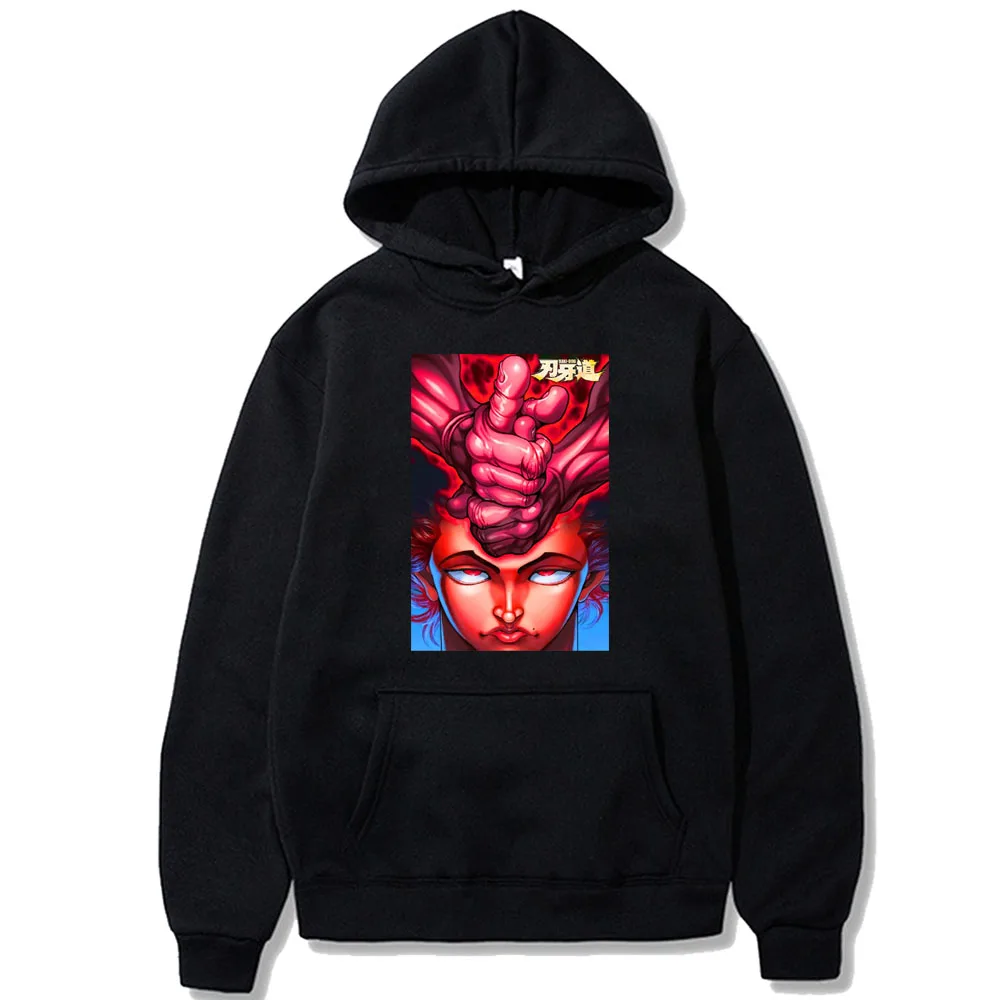 

Baki The Grappler Hoodie Sportswear Cool Baki Friend Autumn Winter Clothes Men Women Unisex Sweatshirt