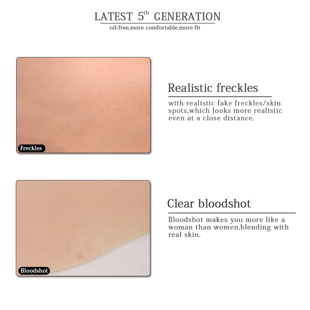 Реалистичное Силиконовое боди грудь большие накладные груди со стандартной