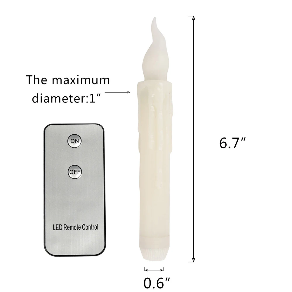 

12PCS/Set Creative LED Candle Multicolor Lamp Simulation Color Flame Tea Light Home Wedding Birthday Decoration Drop Shipping