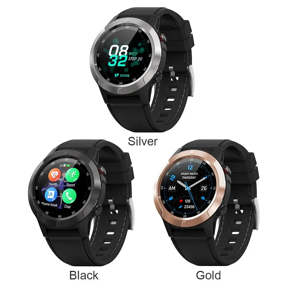 

M4S GPS Sports Smart Watch Walking Sleep Monitoring Real-time Weather Compass Heart Rate Smartwatch Support Micro SIM Card