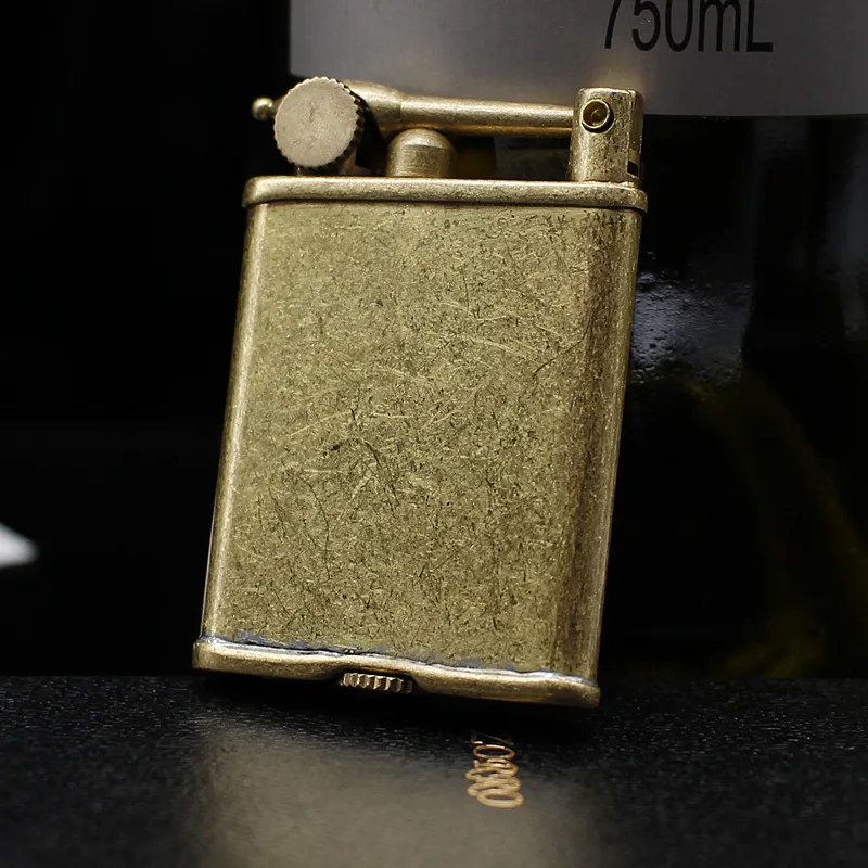 Новая бензиновая Зажигалка Zorro из чистой меди в стиле ретро винтажная Мужская