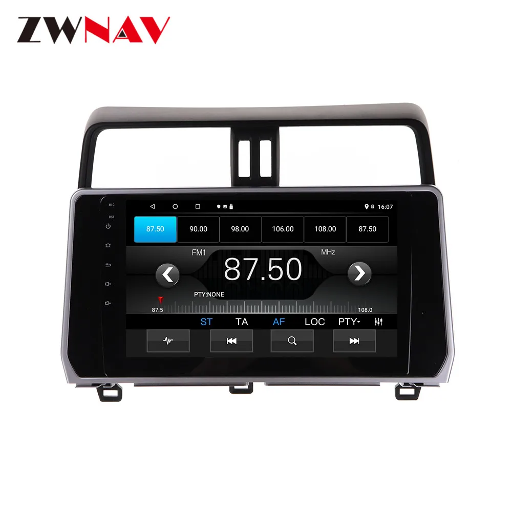 

360 Cameras Screen For Toyota Prado 2018 2019 Android 10 Multimedia Player Car Audio Radio GPS Wifi Recorder Screen Auto Head