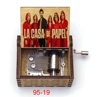 la casa de papel season 3 bella ciao music box money heist paper house musical hand for christmas gift men music box