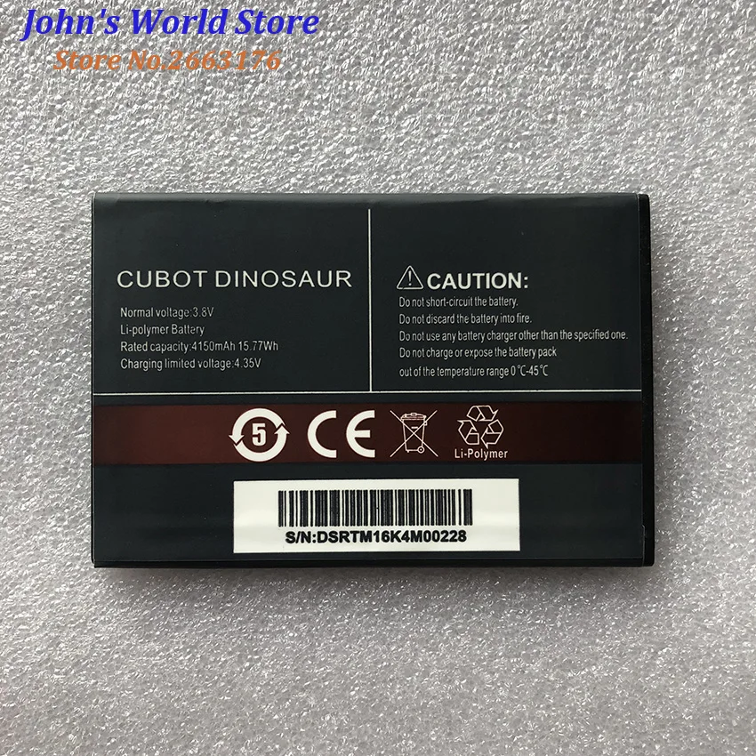 CUBOT Dinosaur Battery 4150mAh 100% новая запасная батарея для Cell Phone в наличии|Аккумуляторы