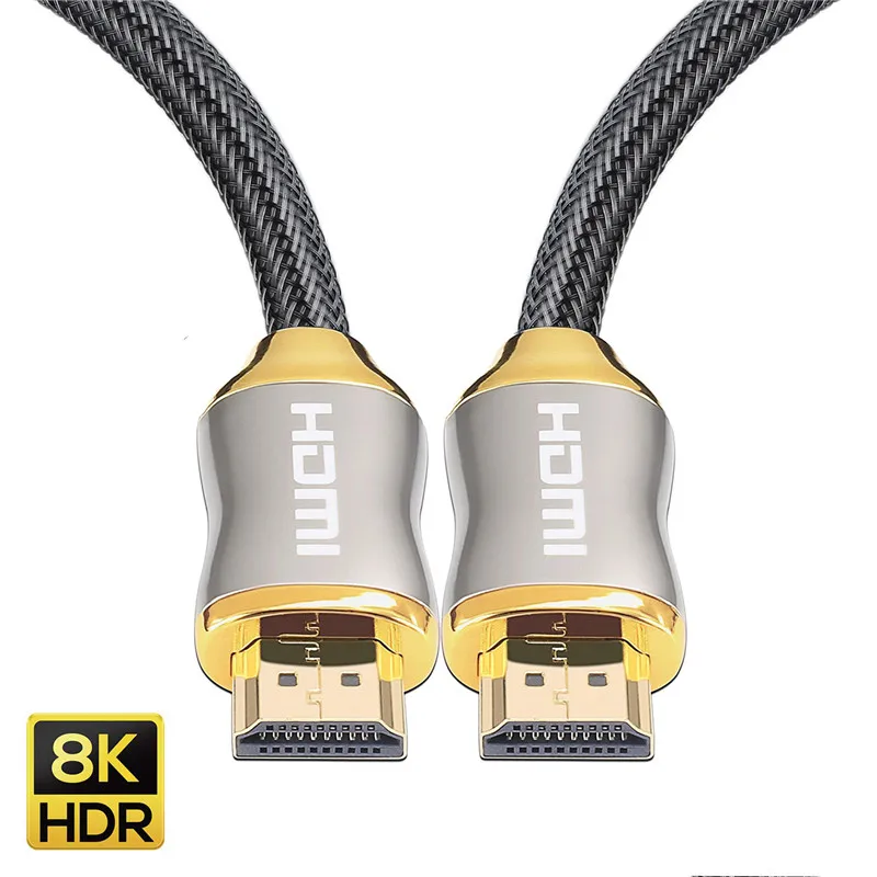 HDMI 2 1 кабель к 8K/60Hz 4K/120Hz 48 Гбит/с HDR видео шнур для TVbox PS4 сплиттер переключатель