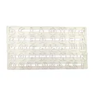 Форма для выпечки числа буквы алфавита, 5 шт.