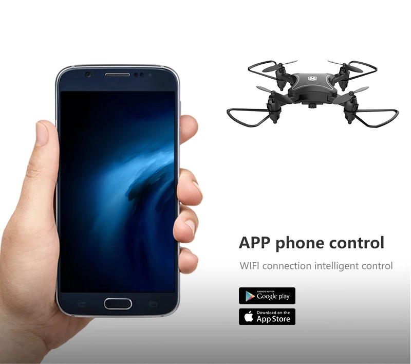 Мини-Дрон WiFi FPV камера 4K HD удержание высоты RC Дрон вертолет один ключ возврат складной мини-Квадрокоптер высокое качество Дрон