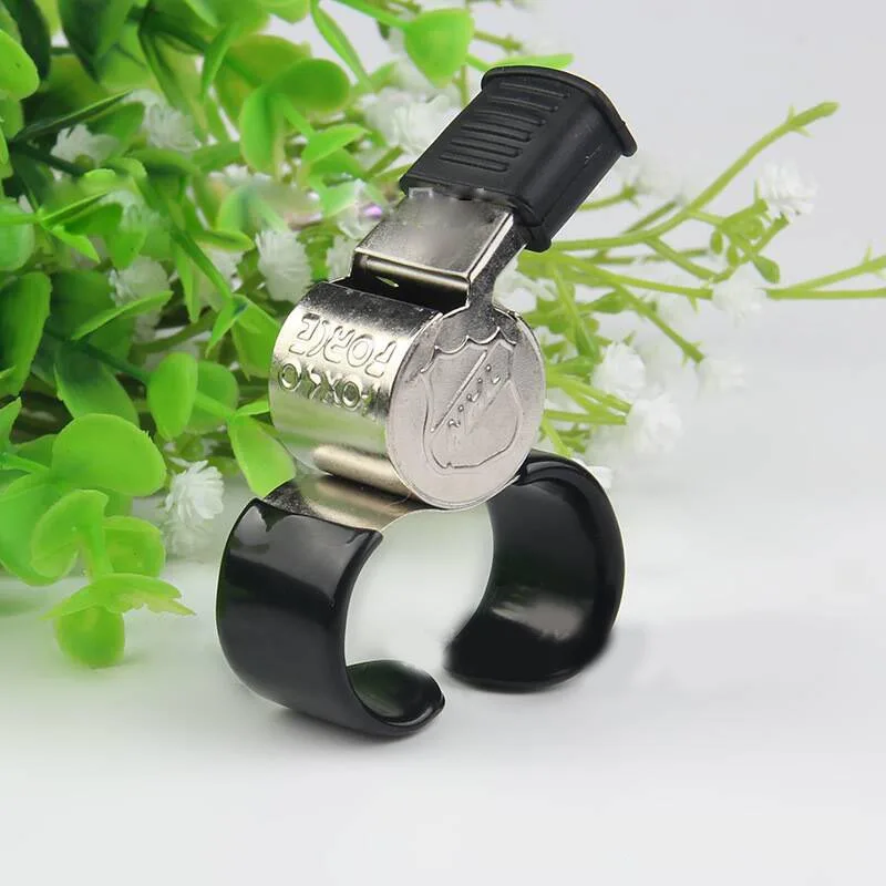 Бесплатная доставка 10 шт./лот металлическая лиса 40 свисток с пальцем модель в