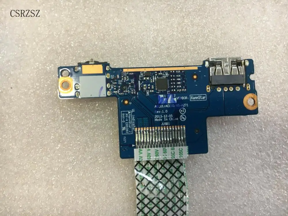Для lenovo G40 80 G50 70 75 30 70M USB аудио SD кард ридер плата с кабелем 5C50H19448 NS A271