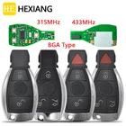 Автомобильный пульт дистанционного управления HE Xiang для Mercedes Benz A B C E S класс W203 W204 W205 W210 W211 W212 W221 W222 после 2000 года 433 BGA Тип