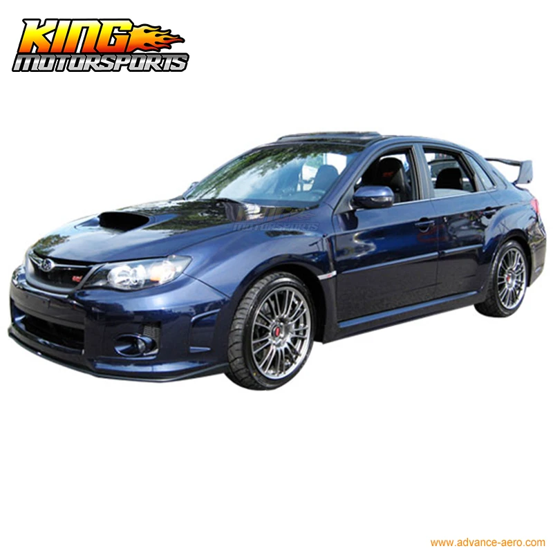 Подходит для 11 14 Subaru Impreza WRX Sti CS Style передний бампер губ из полиуретана|front bumper