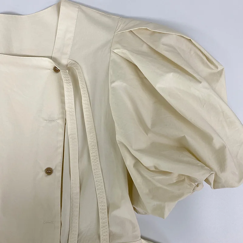 

Big-name summer pure cotton elegant ruffled ladies pleated dress 2021New ladies fashion high-quality big pendulum tutu skirt XL