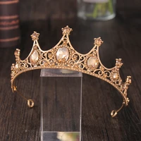 2021 popular wedding crown bridal hair accessories tiara wedding crowns for bride accessories for woman