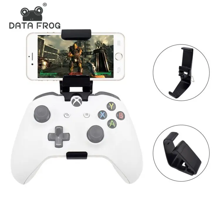 Данные лягушка телефон Стенд крепление рукоятка для Xbox ONE Slim/S игровой контроллер геймпад подставки для Xiaomi Iphone X 6 7 8 Plus держатель