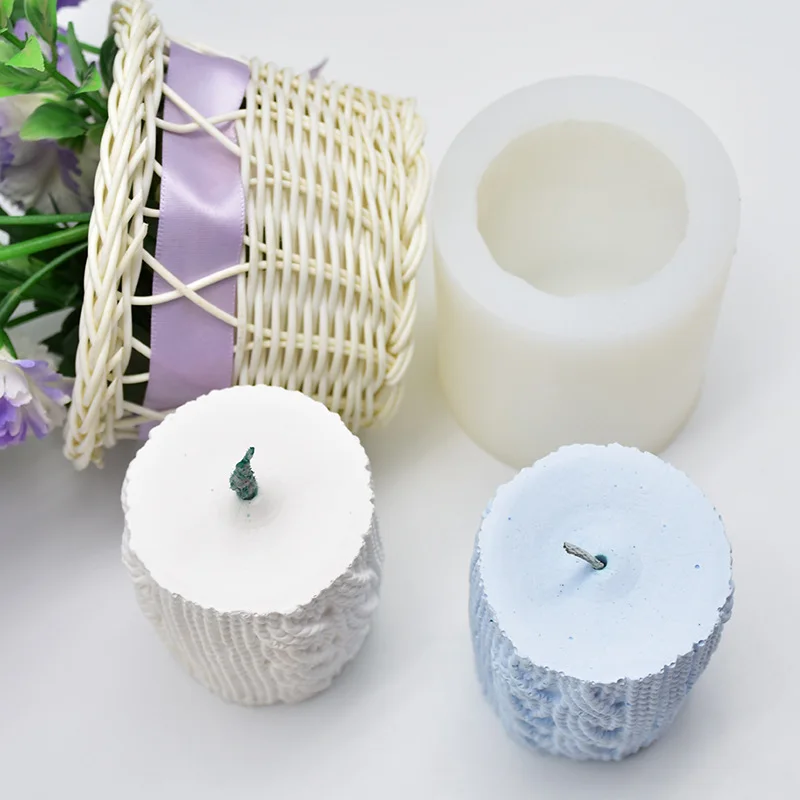 

1pc DIY Baking Mold Silicone Candlestick Ball of Yarn Silicone Molds Fondant Silicone Mold Cake Decoration Embellishment