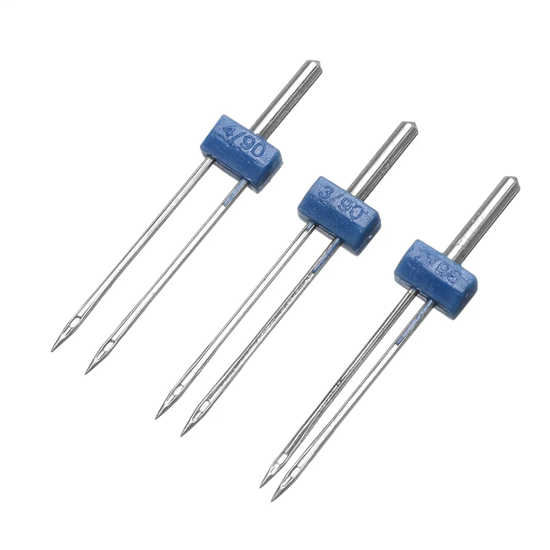 Прижимная лапка для швейной машины двойные иглы штифты со складками аксессуары