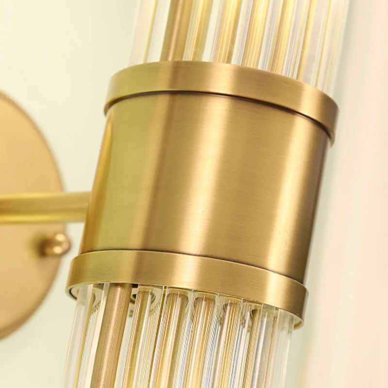 Настенный медный светильник JMZM для спальни простой прикроватный лампа гостиной