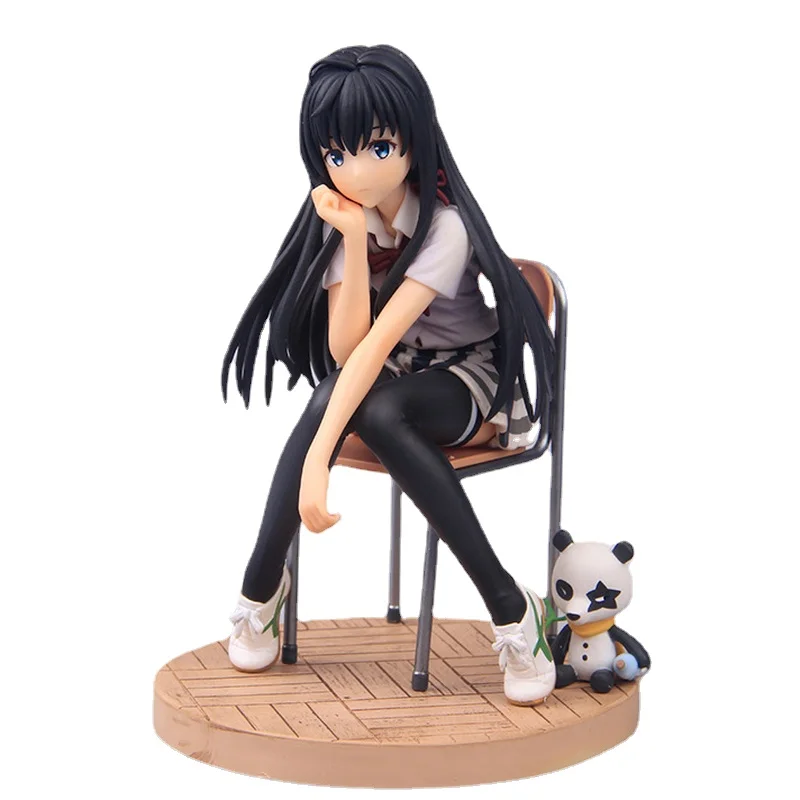 

New Anime My Teen Romantic Comedy SNAFU Yukinoshita Yukino PVC Figure Toy 14cm
