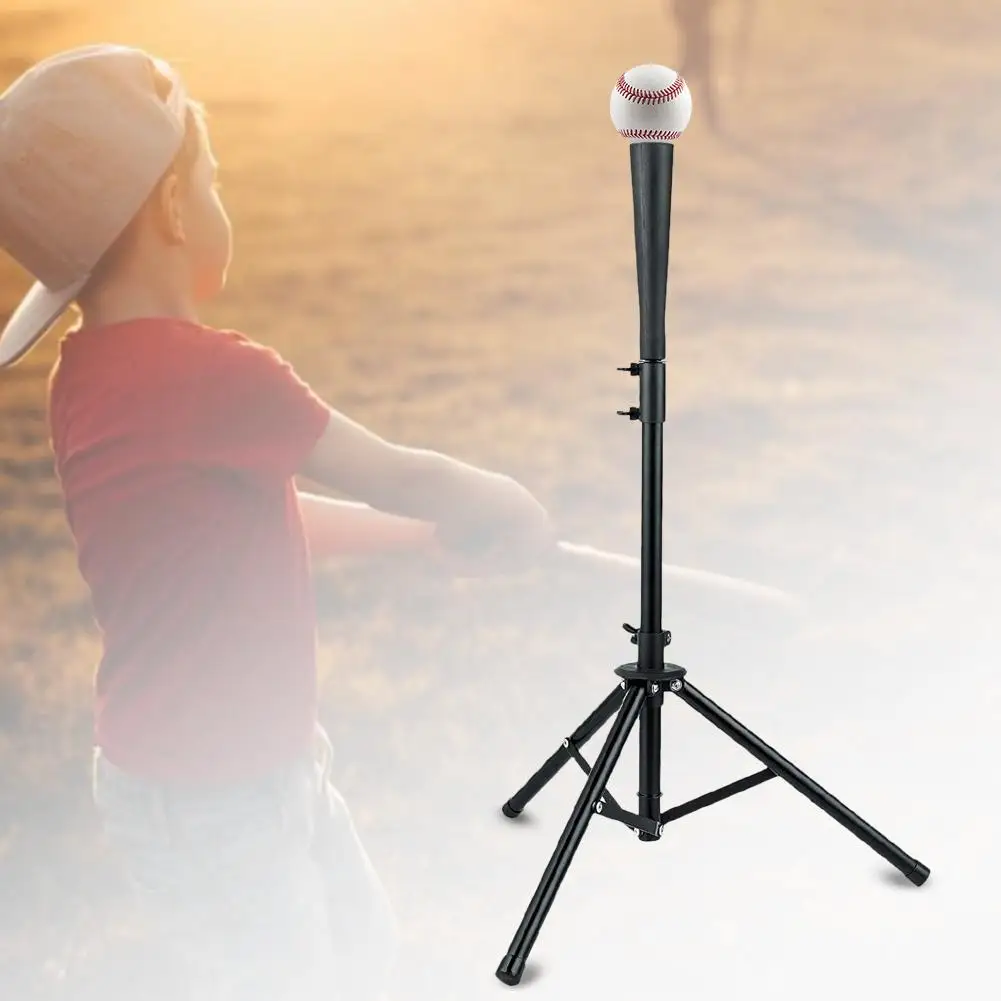 Professional Baseball Softball Batting Tee Sturdy Tripod Base Practice Equipment Pitching Training | Бейсбол и софтбол