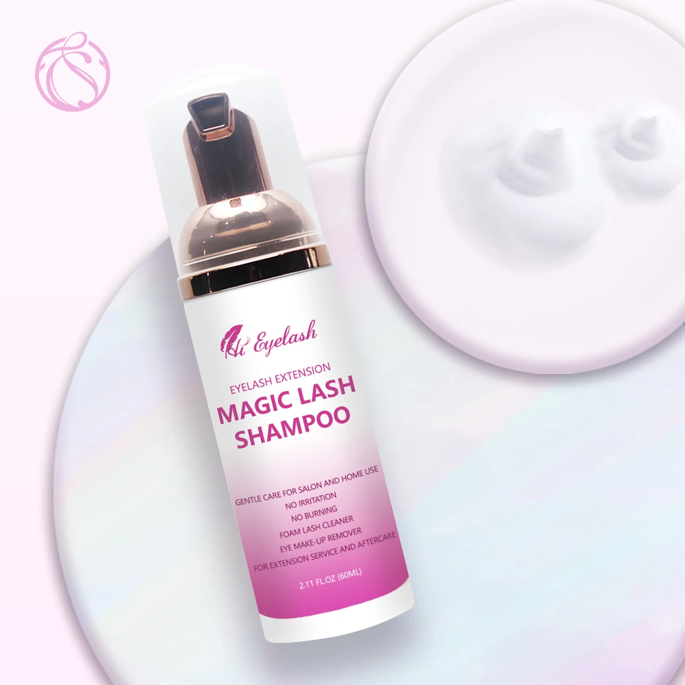 Шампунь для ресниц очищающее средство шампунь снятия макияжа с пена наращивания