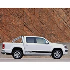 Автомобильные наклейки 2 шт. полоса боковой двери грязевой гоночный Графический виниловый автомобильный стикер Подходит для amarok 2009 2010 2011 2012 2013 2014-2018 2019