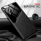 Чехол-бампер из оргстекла с кожаной текстурой для samsung galaxy a 22 a22 4g 2021 sm-a225fdsn 6,4 дюйма силиконовая рамка противоударный чехол