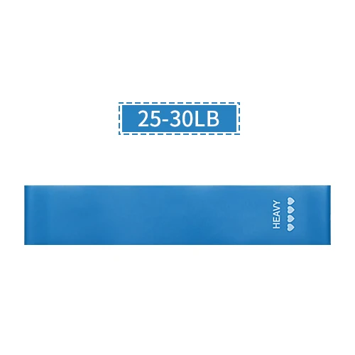 25-30LB Резинки для тренировки, гимнастический, спортивный, для йоги, эластичная лента для тренировок, экспандер, оборудование для фитнеса - Цвет: 25-30LB