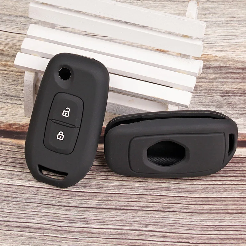 Силиконовый резиновый брелок для ключей защитный чехол Renault duster Sandero Stepway 2020 logan