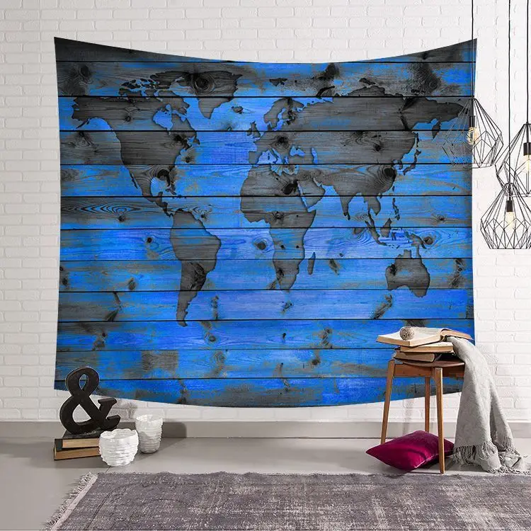 Гобелен с узором в виде Галактики черный психоделический созвездие настенный