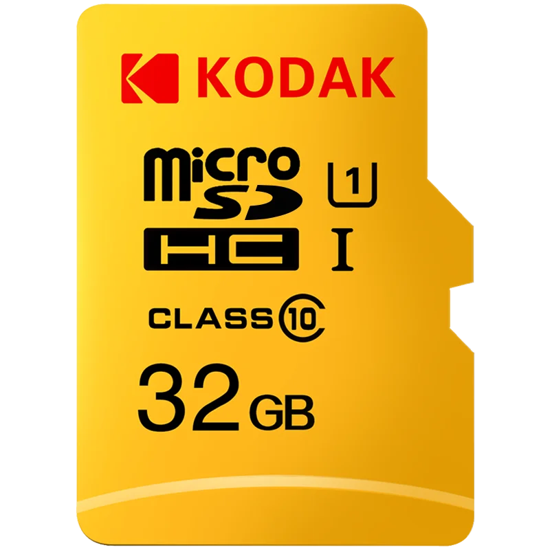 Kodak Memory Card 256 ГБ 128 Гб 64 U3 32 Micro sd карта Class10 UHS 1 флеш памяти Microsd TF/sd s для планшета 512