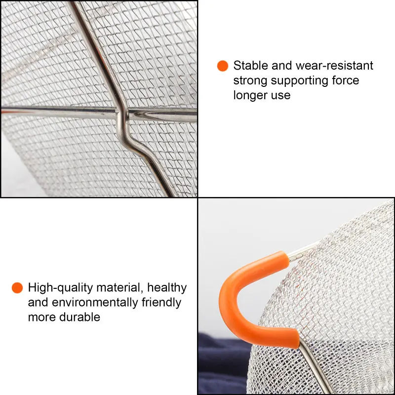 

Steamer Basket For Instant Pot 6Qt Stainless Steel Mesh Steamer With Silicone Handle Kitchen Accessories For Steaming Vegetable