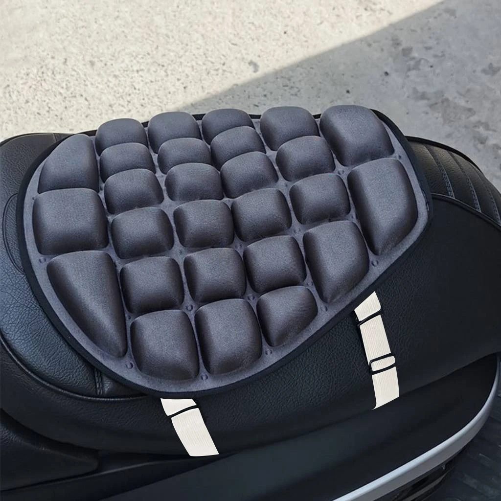 Motorcycle Bike 3D Air Seat Cushion Pad Pressure Relief Prot