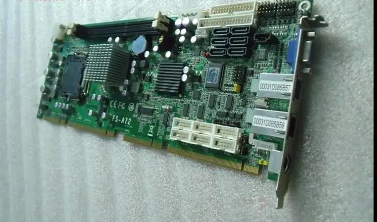 100% OK оригинальная Встроенная плата IPC FS A72 полноразмерная cpu карта ISA промышленный
