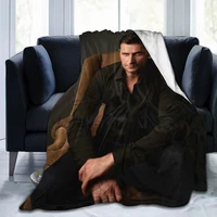 richard armitage blanket sofa cover star blanket bed sheet flannel childrens bedroom decoration and adult gifts