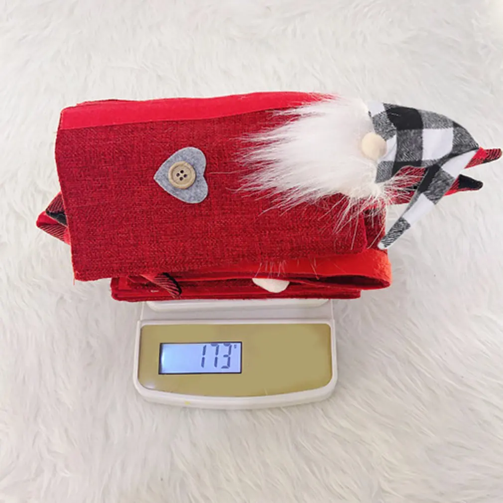 6 шт./комплект вязаные перчатки без запаха | Новогодние гирлянды-растяжки