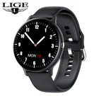 LIGE Новые смарт часы Bluetooth вызова сердечного ритма крови Давление мониторинг занятий спортом мужские умные часы для женщин спортивный браслет