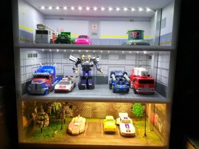 1: 64 модель парковки дисплей игрушка-шкафчик стеллаж для хранения автомобиля полка коробка имитация гаража шоу место парковки