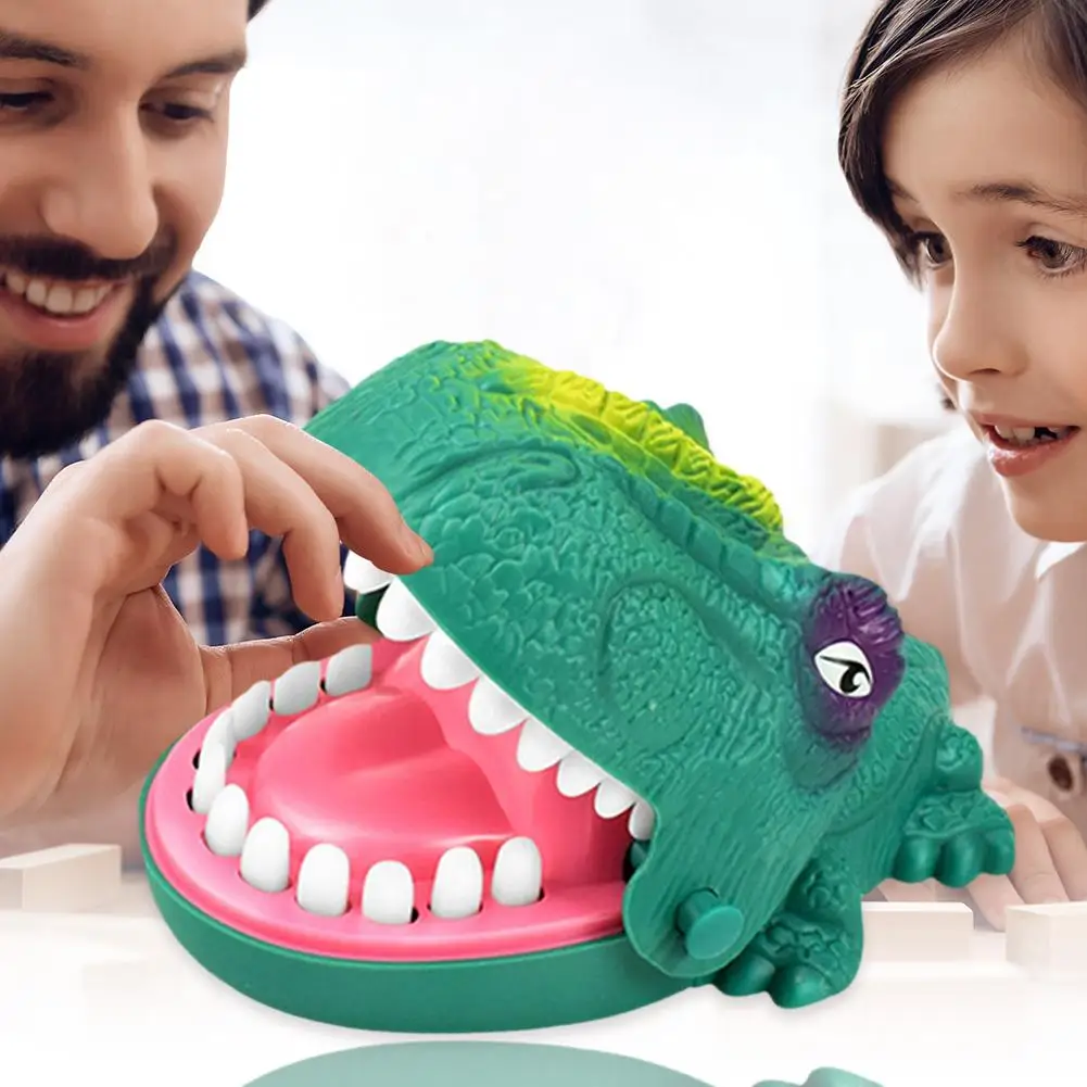 

Детская игрушка-Динозавр для декомпрессии, креативная улучшающая практичность, головоломка, новинка, шутка, игра на палец, Интерактивная иг...